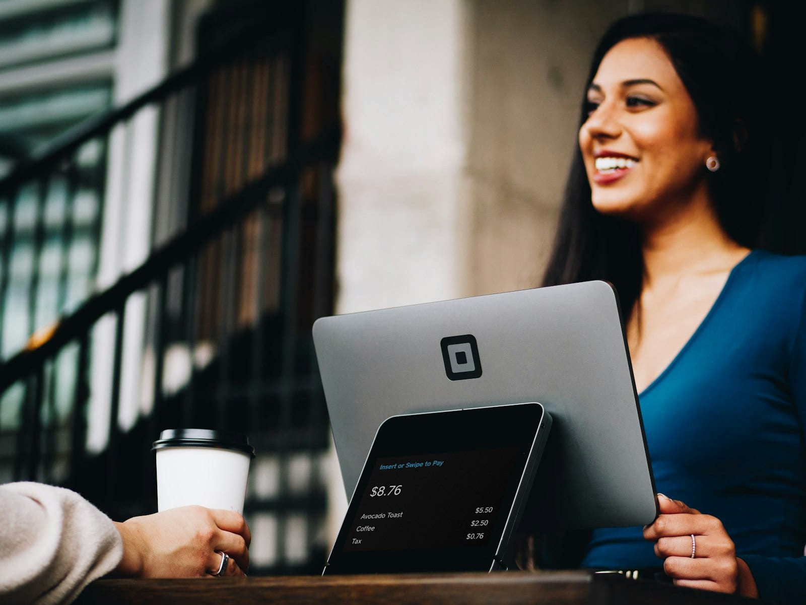 Retired couple reviewing finances together