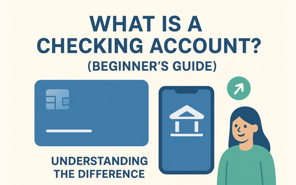 What is a Checking Account? (Beginner’s Guide) 1 What is a checking account - beginner's guide