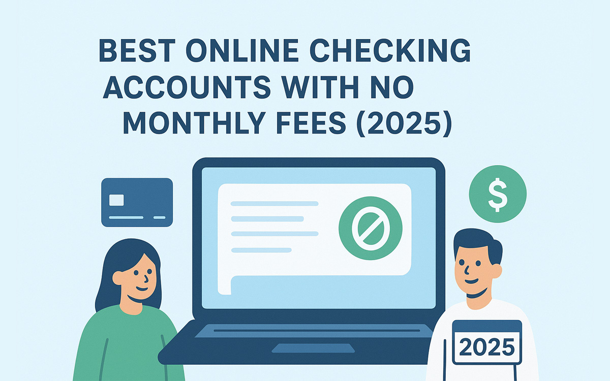 best online checking accounts with no monthly fees